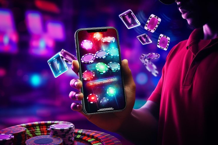 Tampilan pertandingan tinju langsung di smartphone dengan statistik atlet real-time