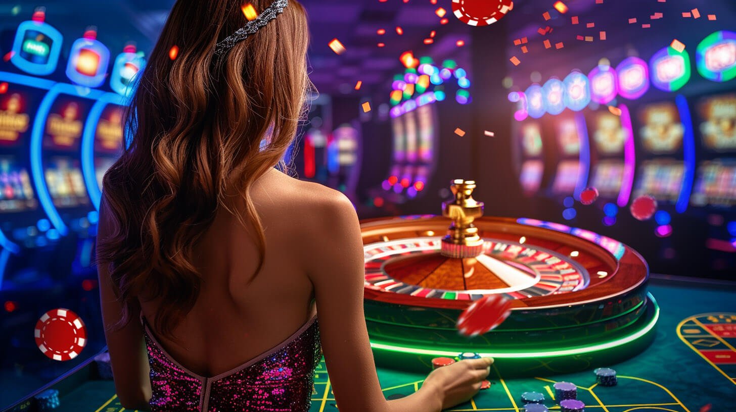 Antarmuka permainan Arcade Memancing di dasi4d dengan grafis ikan berwarna-warni dan kontrol penembakan